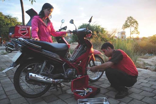 Sửa xe máy tận nơi TPHCM