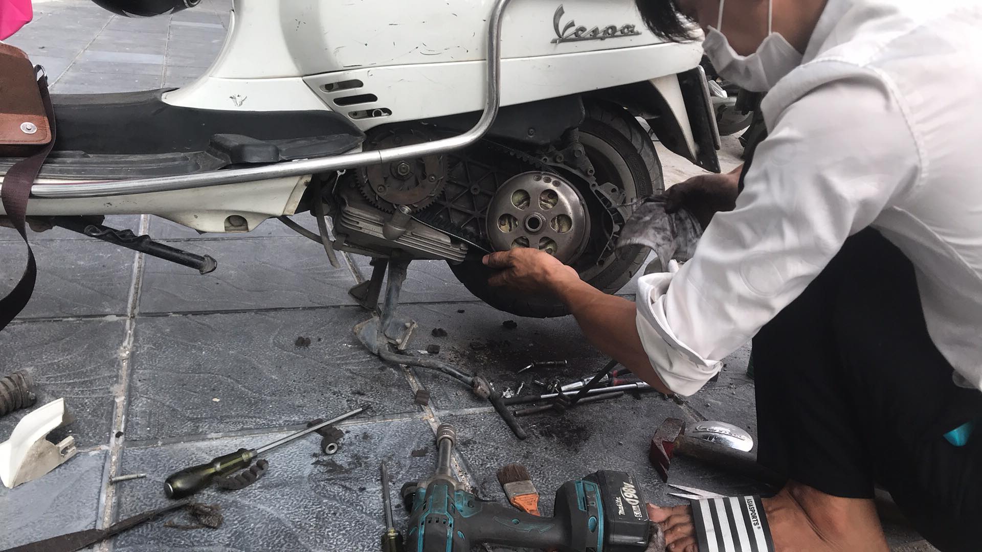 sửa xe máy tại nhà TPHCM